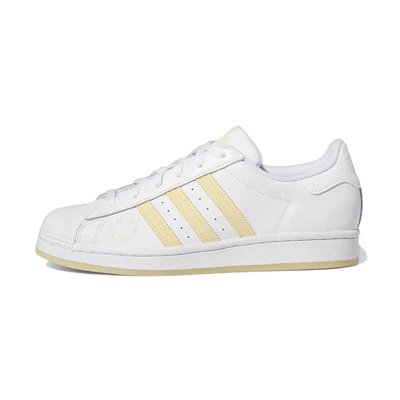 (W) adidas Superstar 'White Easy Yellow'
