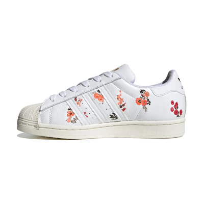 (W) adidas Superstar 'White Floral'