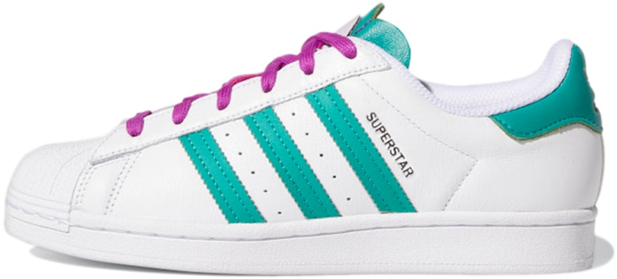 adidas originals Superstar 防滑輕便 低筒 板鞋 女裝 白綠色 Buy adidas originals Superstar 防滑輕便 低筒 板鞋 女裝 白綠色