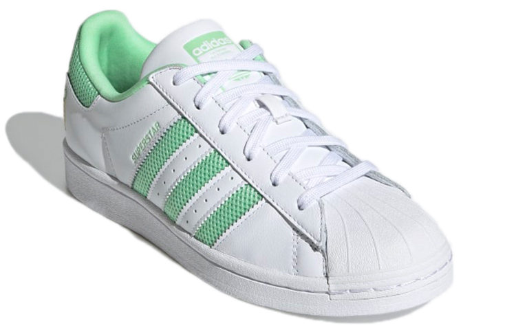(W) adidas Superstar 'White Glory Mint' 圖 3