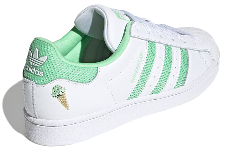(W) adidas Superstar 'White Glory Mint' 圖 4