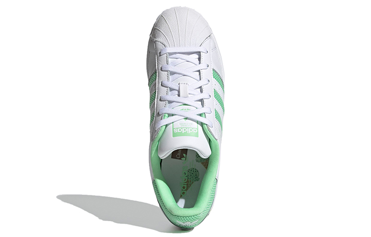(W) adidas Superstar 'White Glory Mint' 圖 5