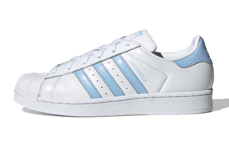 (W) adidas Superstar 'White Glow Blue'