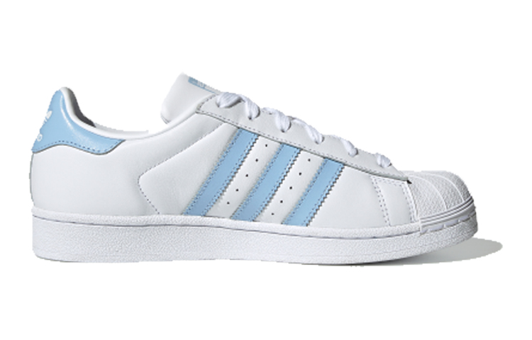 (W) adidas Superstar 'White Glow Blue' 圖 2