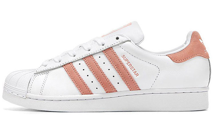 (W) adidas Superstar 'White Glow Pink'