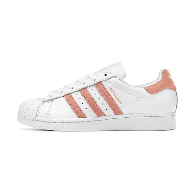 (W) adidas Superstar 'White Glow Pink'