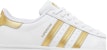 (W) adidas Superstar 'Putih Emas Metalik' FX7483