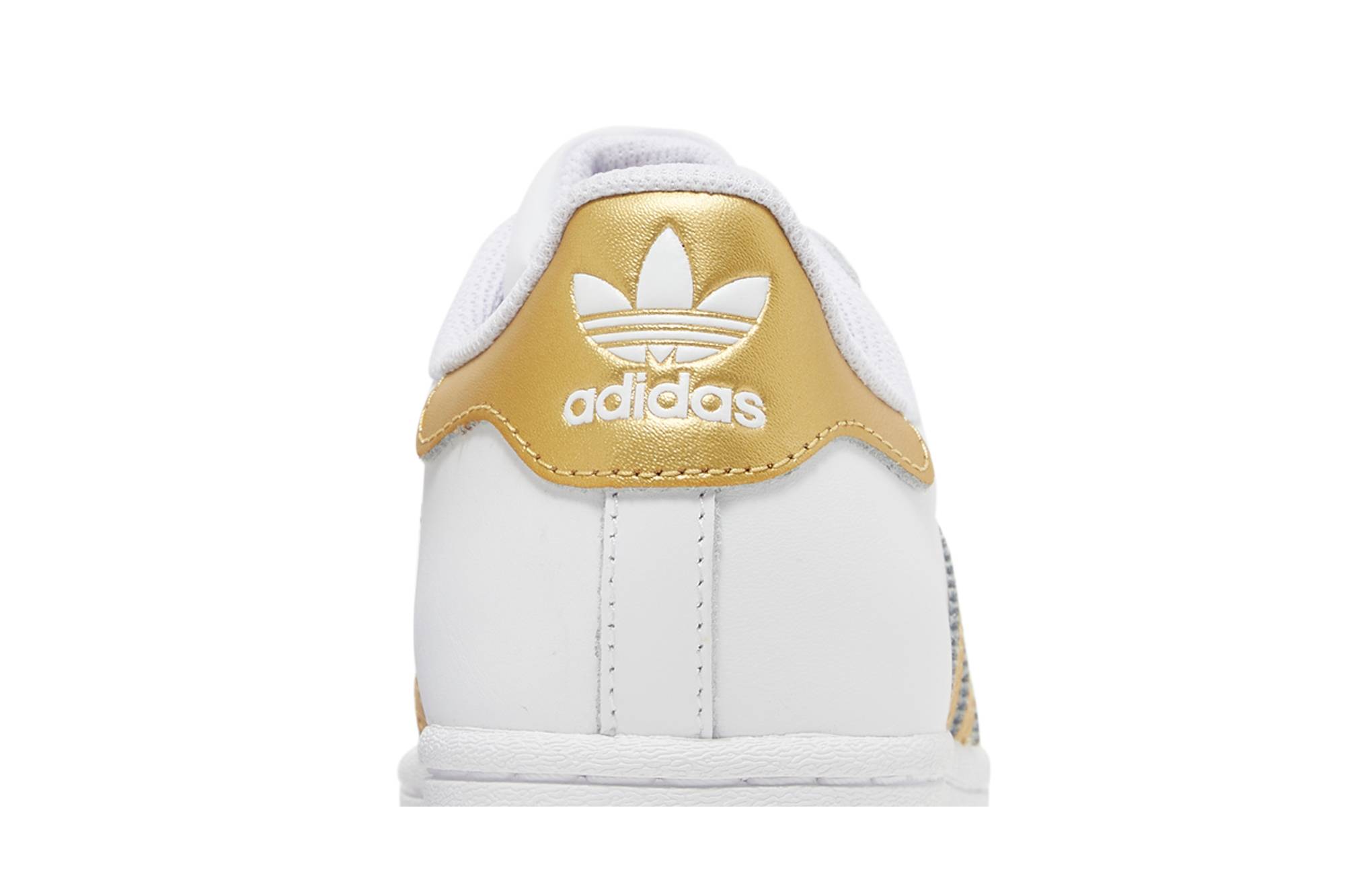 Sizing (W) adidas Superstar 'Putih Emas Metalik' FX7483