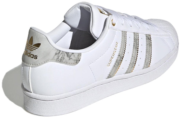 (Women) adidas Superstar 'White Gold Metallic' GX1839 Shop (Women) adidas Superstar 'White Gold Metallic' GX1839