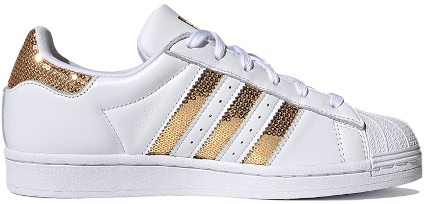(W) 아디다스 슈퍼스타 "화이트 골드 스팽글" G55658 Order (W) 아디다스 슈퍼스타 "화이트 골드 스팽글" G55658