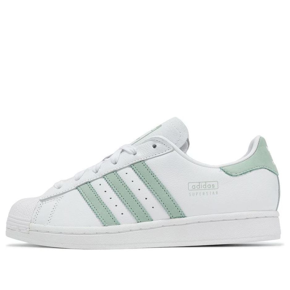 (Women) adidas Superstar 'White Hazy Green'