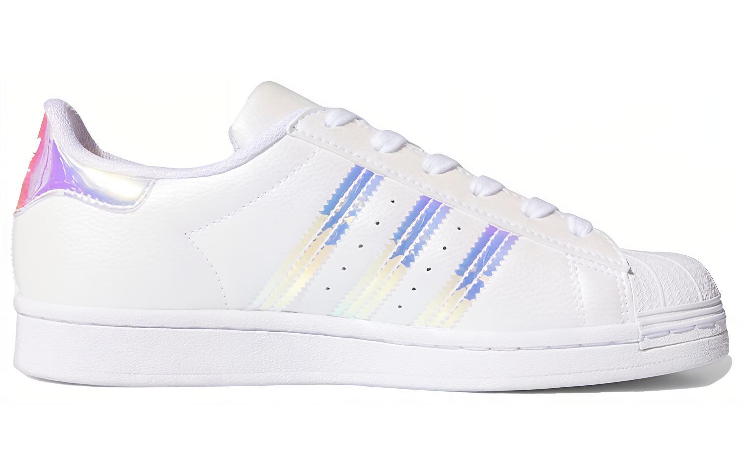 (W) adidas Superstar 'White Iridescent' 圖 2