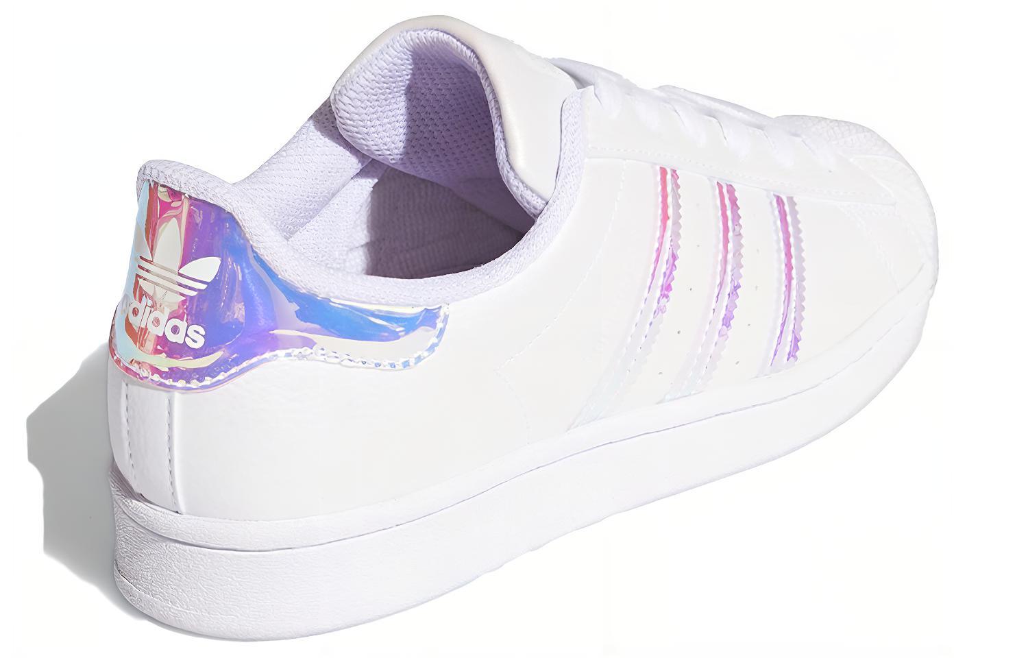 (W) adidas Superstar 'White Iridescent' 圖 4