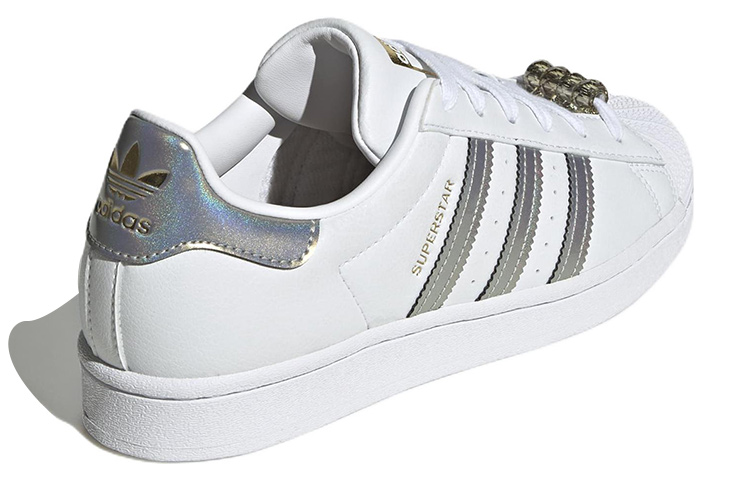 (W) adidas Superstar 'White Iridescent' 圖 4