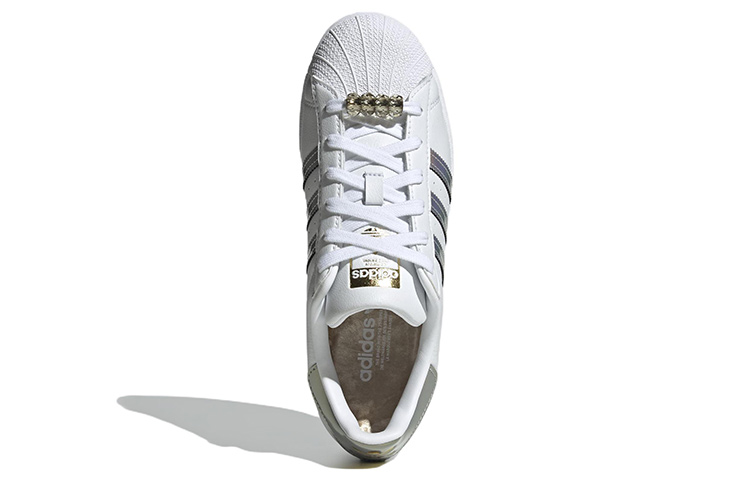 (W) adidas Superstar 'White Iridescent' 圖 5