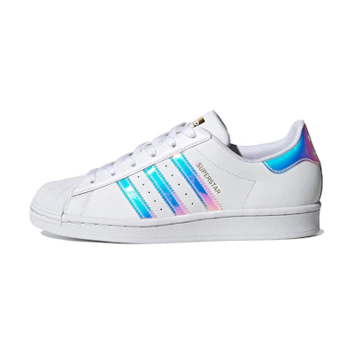 (W) adidas Superstar 'White Iridescent Stripes'