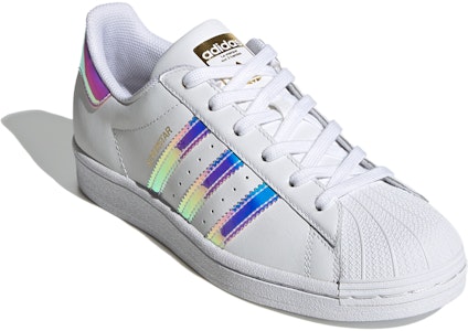 (W) 아디다스 슈퍼스타 '화이트 레인보우 스트라이프' FX7565 Lookbook (W) 아디다스 슈퍼스타 '화이트 레인보우 스트라이프' FX7565