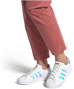 (W) 아디다스 슈퍼스타 '화이트 레인보우 스트라이프' FX7565 Sizing (W) 아디다스 슈퍼스타 '화이트 레인보우 스트라이프' FX7565