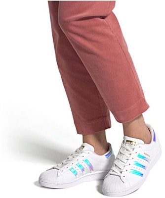 (W) 아디다스 슈퍼스타 '화이트 레인보우 스트라이프' FX7565 Sizing (W) 아디다스 슈퍼스타 '화이트 레인보우 스트라이프' FX7565