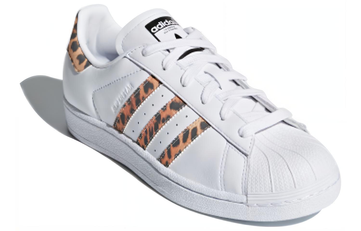 Order (W) 아디다스 슈퍼스타 '화이트 레오파드' CQ2514