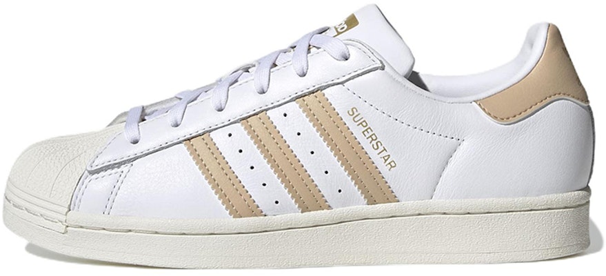 (W) アディダス スーパースター "白/ベージュ" (Adidas Superstar "Shiro/Beige") HQ3968 Buy (W) アディダス スーパースター "白/ベージュ" (Adidas Superstar "Shiro/Beige") HQ3968