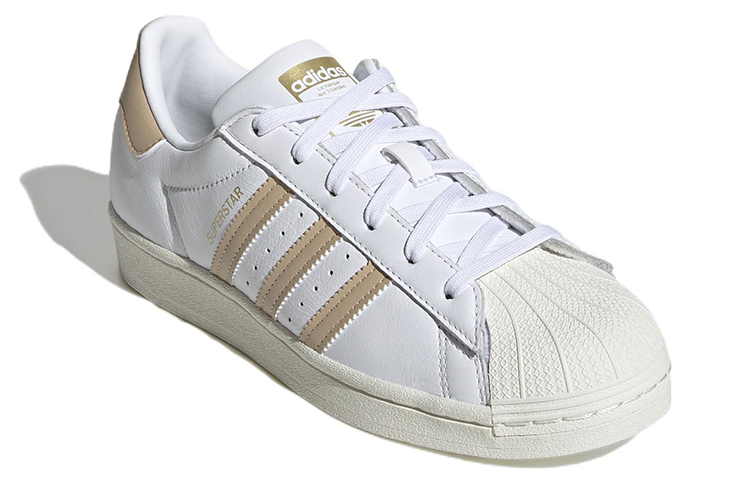(W) adidas Superstar 'White Magic Beige' 圖 3