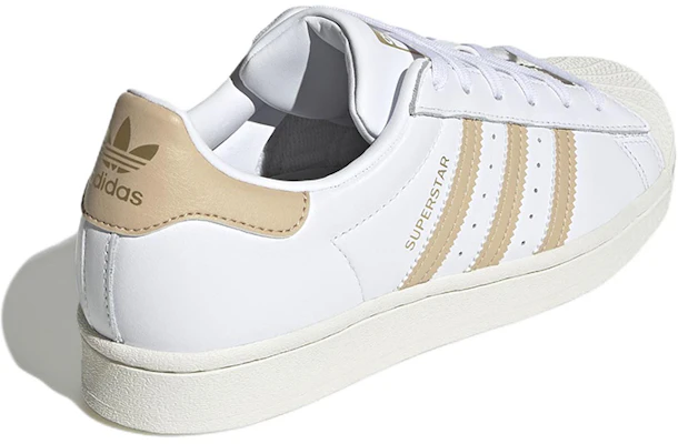 (W) アディダス スーパースター "白/ベージュ" (Adidas Superstar "Shiro/Beige") HQ3968 Shop (W) アディダス スーパースター "白/ベージュ" (Adidas Superstar "Shiro/Beige") HQ3968