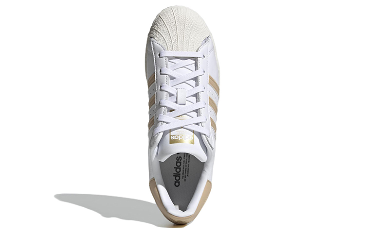 (W) adidas Superstar 'White Magic Beige' 圖 5