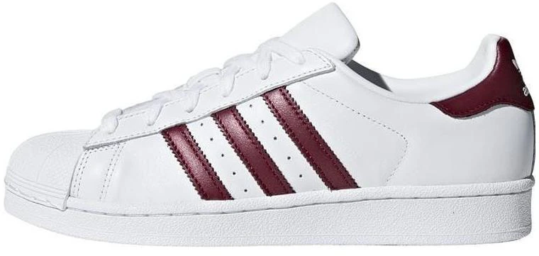 women-adidas-superstar-white-maroon-d97999