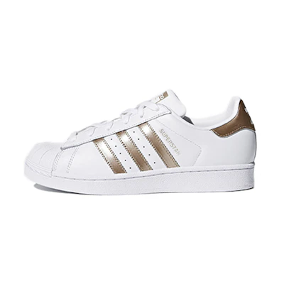 (W) adidas Superstar 'White Metallic'