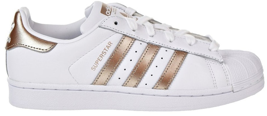 Sepatu Adidas Superstars White And Rose Gold Adidas Sneaker Adidas Superstar Rose Or ADIDAS SUPERSTAR, Fesyen