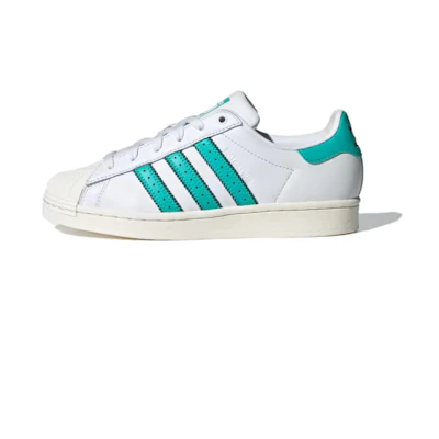 (W) adidas Superstar 'White Mint Rush'