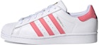 Buy adidas originals Superstar W 減震耐磨 低筒 板鞋 女款 白紅