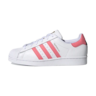 (W) adidas Superstar 'White Pink'