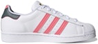 Order adidas originals Superstar W 減震耐磨 低筒 板鞋 女款 白紅