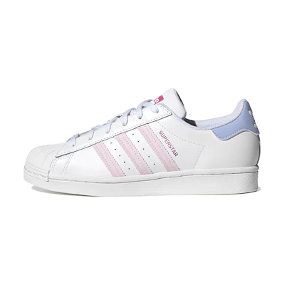 (W) adidas Superstar 'White Pink Blue'