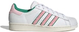 Order (W) 아디다스 슈퍼스타 '화이트 핑크 그린 셔닐' IF7611