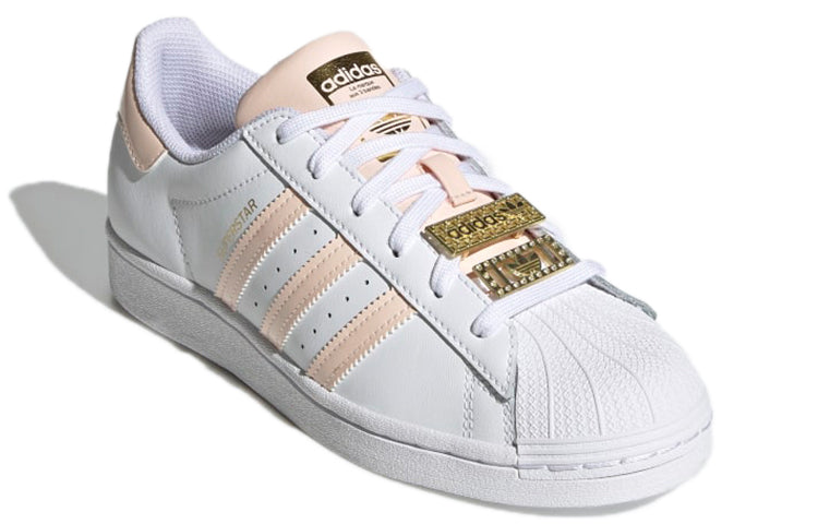 (W) adidas Superstar 'White Pink Tint' 圖 3