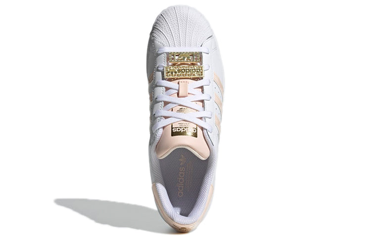 (W) adidas Superstar 'White Pink Tint' 圖 5