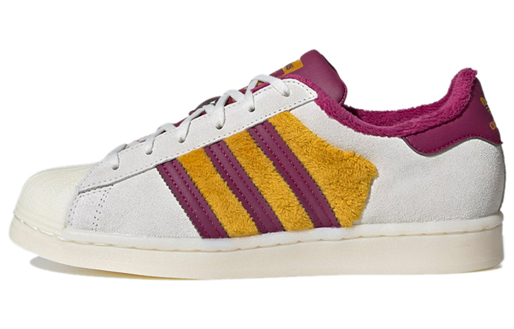 Buy (Women) adidas Superstar 'White Power Berry Gold' FZ3638