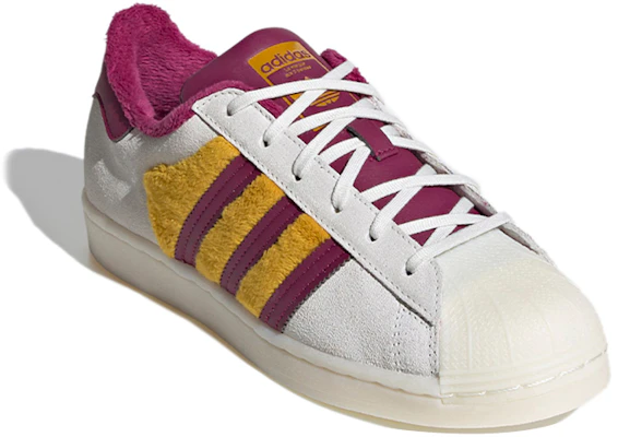 (Women) adidas Superstar 'White Power Berry Gold' FZ3638 Lookbook (Women) adidas Superstar 'White Power Berry Gold' FZ3638