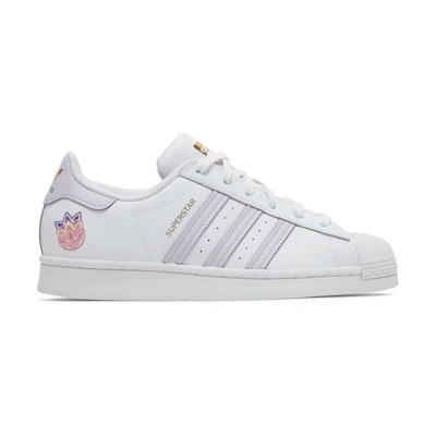 (W) adidas Superstar 'White Purple Tint'