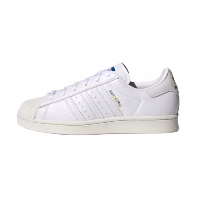 (W) adidas Superstar 'White Rainbow Logo'