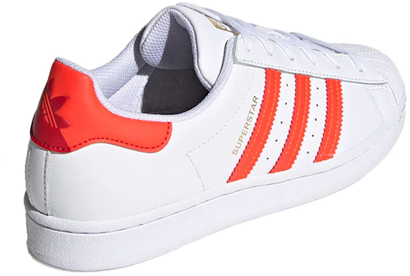 (W) adidas Superstar ''Blanc Écarlate'' FX5963 Shop (W) adidas Superstar ''Blanc Écarlate'' FX5963