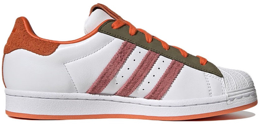 (女性)adidas Superstar「白橙配色」GY9555 Order (女性)adidas Superstar「白橙配色」GY9555