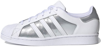 adidas originals Superstar 低筒 板鞋 女款 白灰銀 Buy adidas originals Superstar 低筒 板鞋 女款 白灰銀
