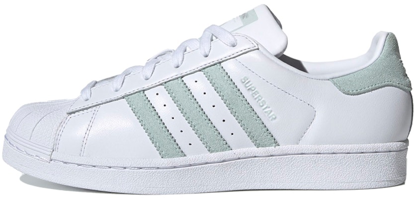 (W) adidas Superstar 'Putih Hijau Kabut' EE7401 Buy (W) adidas Superstar 'Putih Hijau Kabut' EE7401