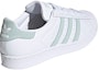 Shop (W) adidas Superstar 'Putih Hijau Kabut' EE7401