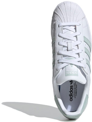 (W) adidas Superstar 'Putih Hijau Kabut' EE7401 Purchase (W) adidas Superstar 'Putih Hijau Kabut' EE7401