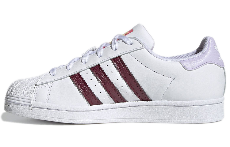 (W) adidas Superstar 'White Victory Crimson'